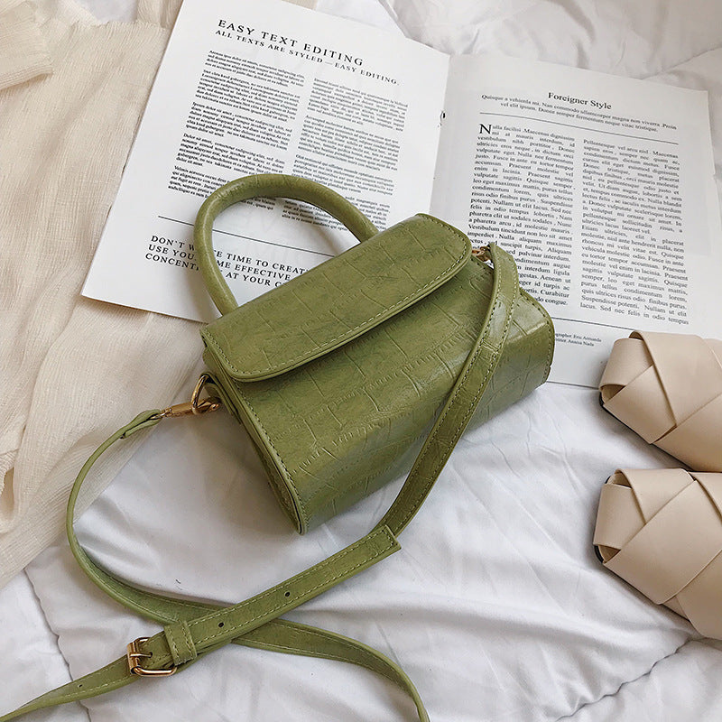 Stone pattern mini tote