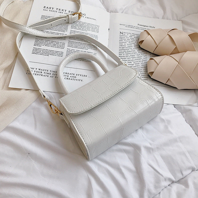 Stone pattern mini tote