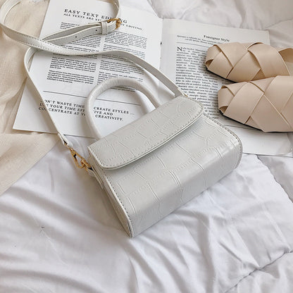 Stone pattern mini tote
