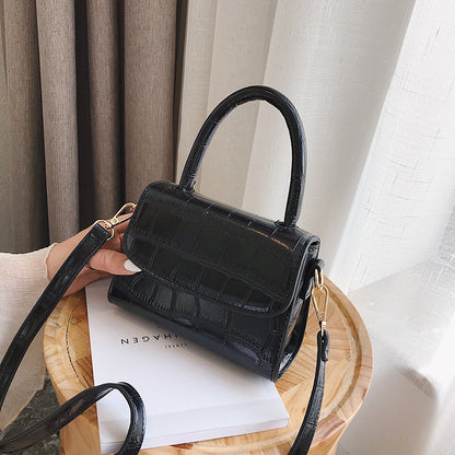 Stone pattern mini tote