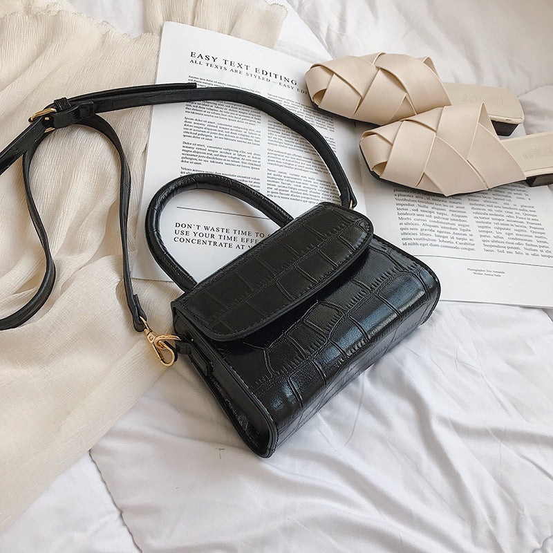 Stone pattern mini tote