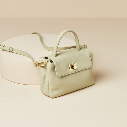 First Layer Cowhide Portable Mini Bag